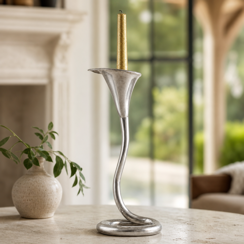 Lily Candlestick Tall 1