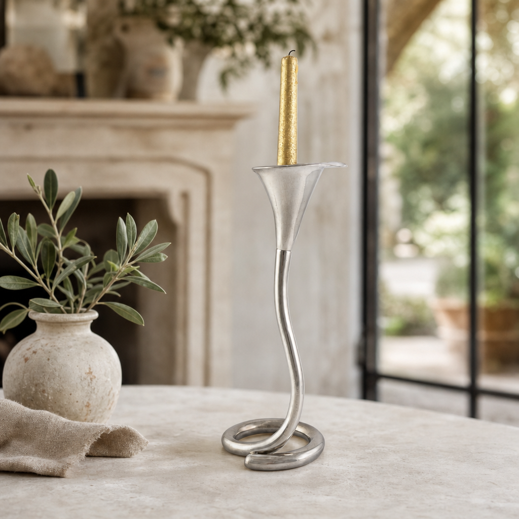 Lily Candlestick Tall 4