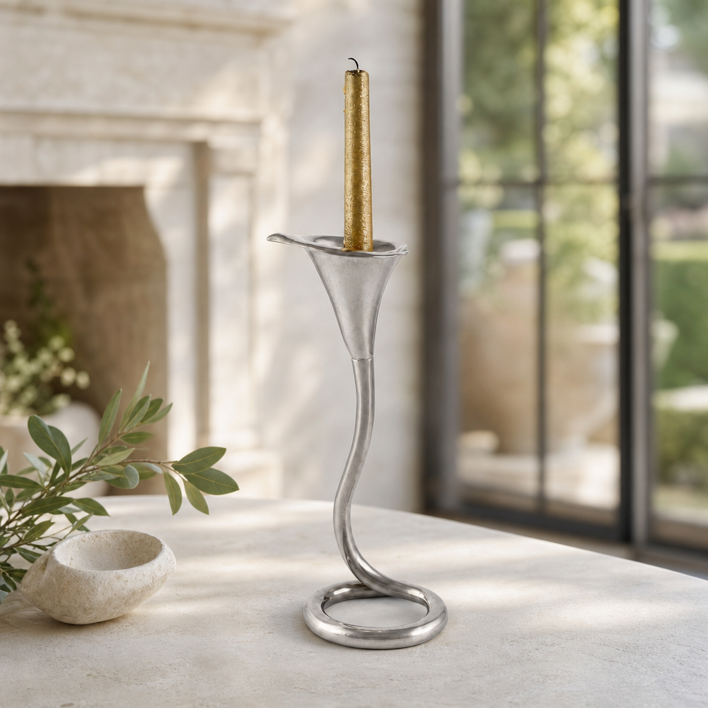Lily Candlestick Tall 5