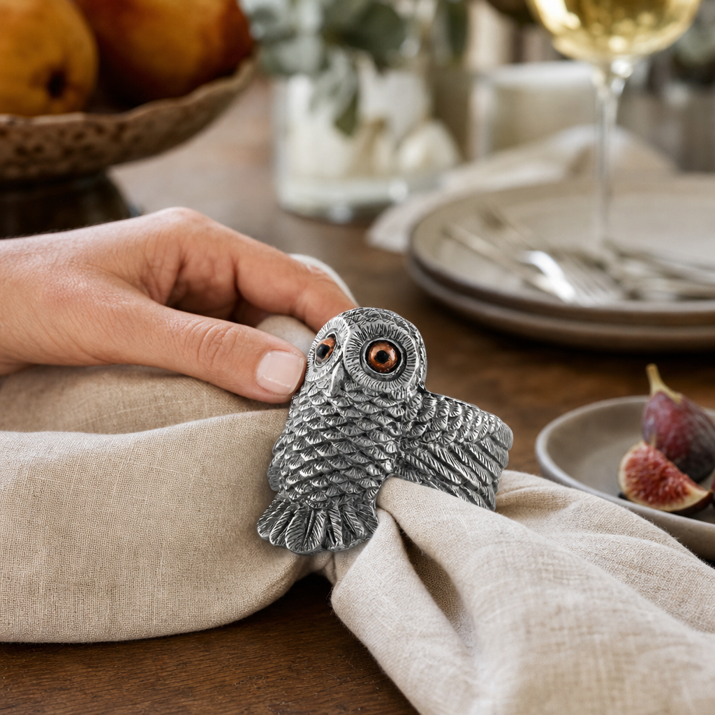 Owl Napkin Ring 6