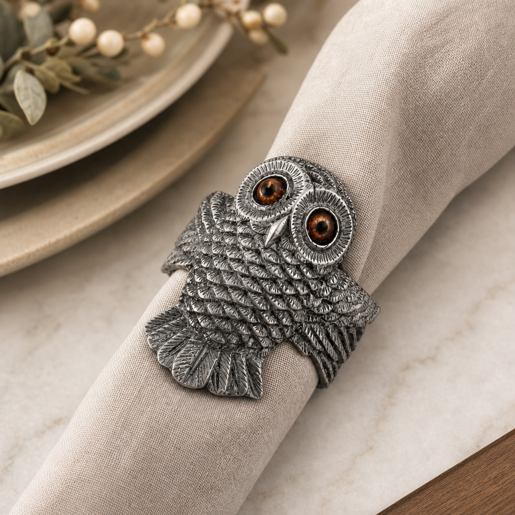 Owl Napkin Ring 3