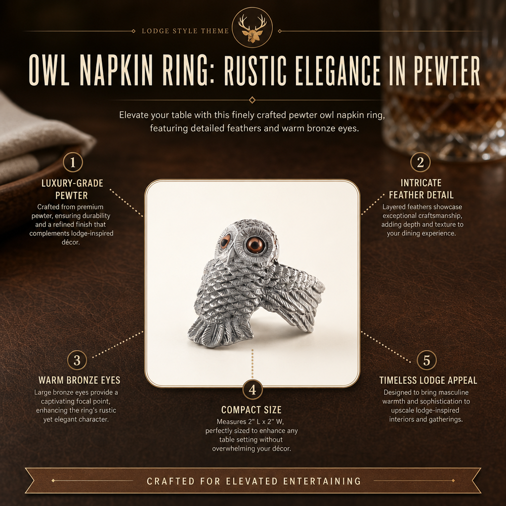 Owl Napkin Ring 11