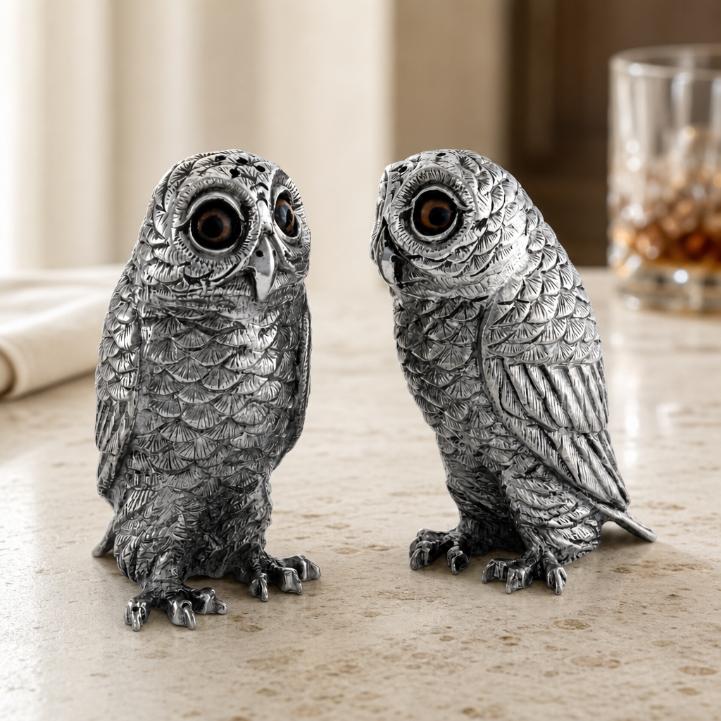 Owl Salt & Pepper Set 2