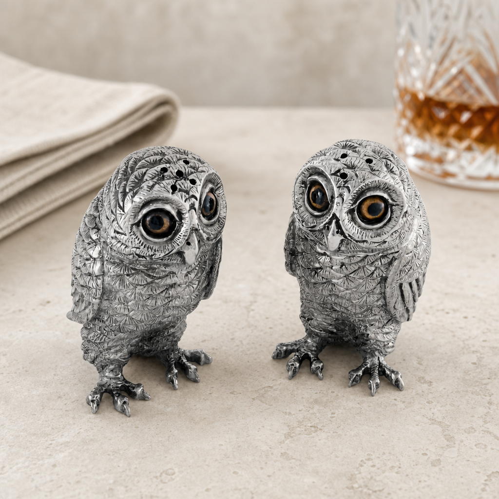 Owl Salt & Pepper Set 3