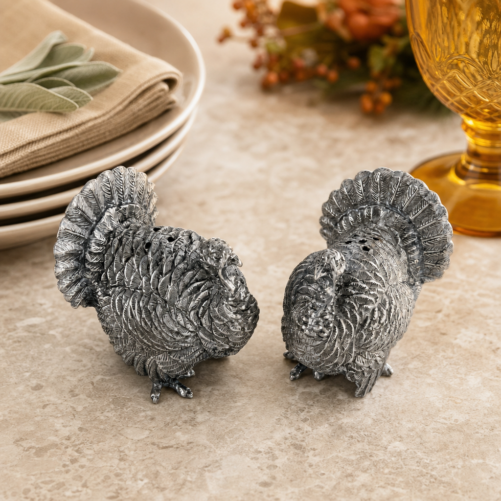 Turkey Salt & Pepper Set 3