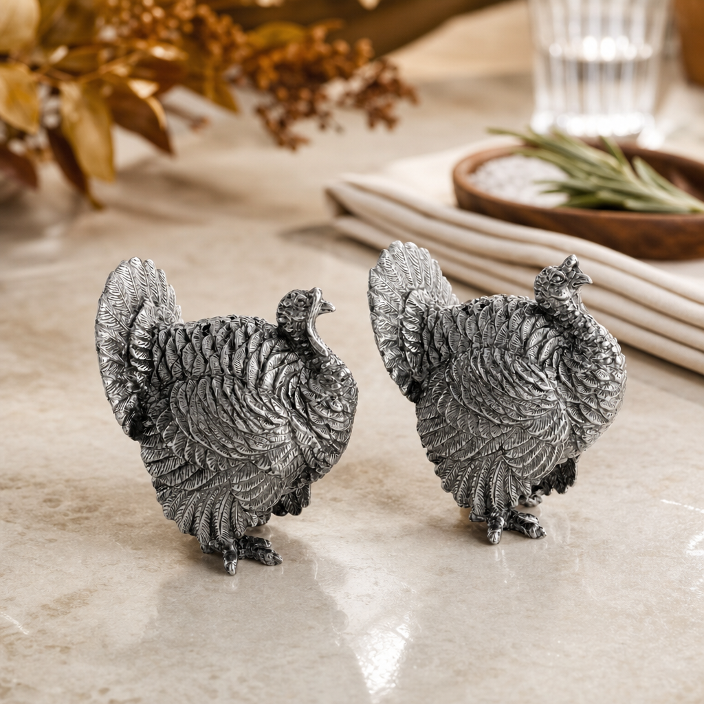 Turkey Salt & Pepper Set 4
