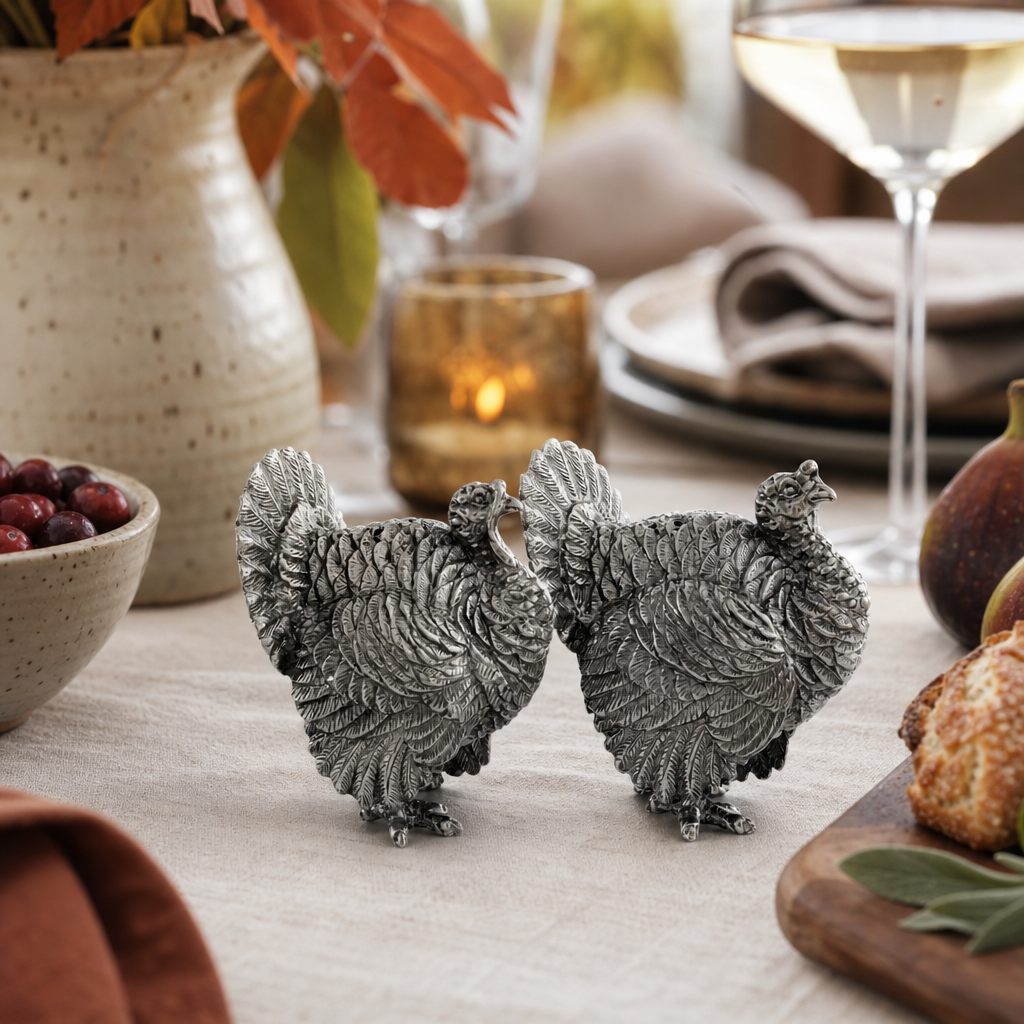Turkey Salt & Pepper Set 8