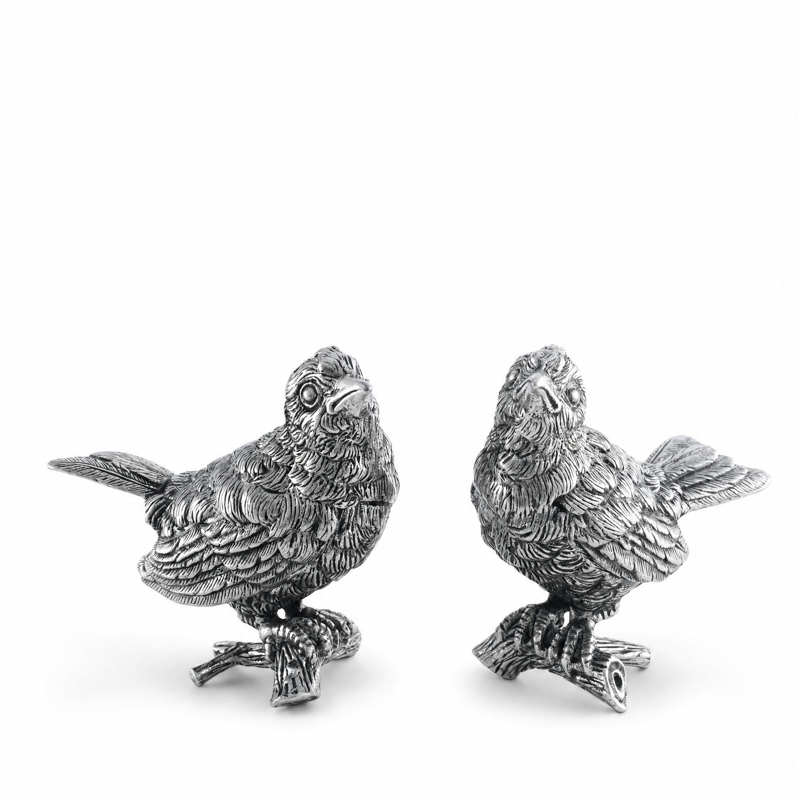 Pewter Song Birds Salt & Pepper Set 1