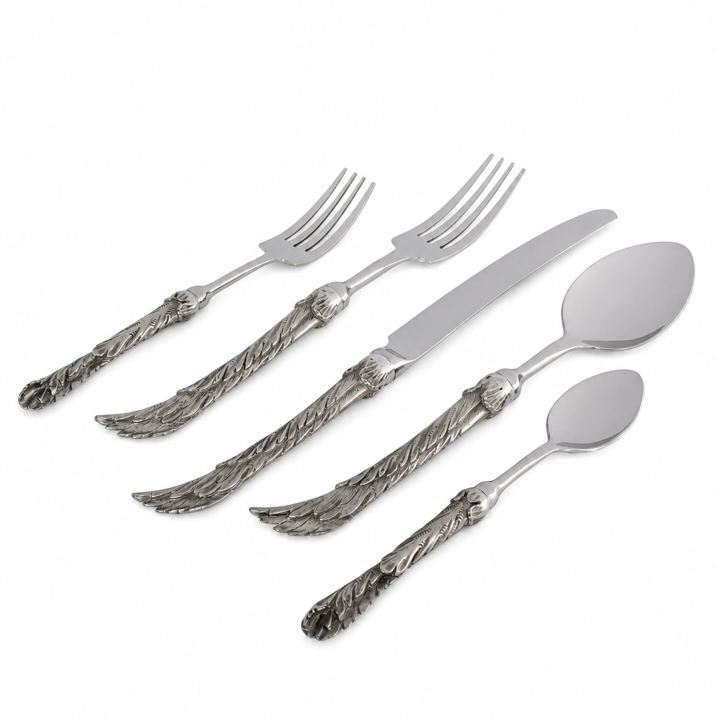 Avian Pattern Stainless Place setting 1