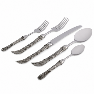 Avian Pattern Stainless Place setting