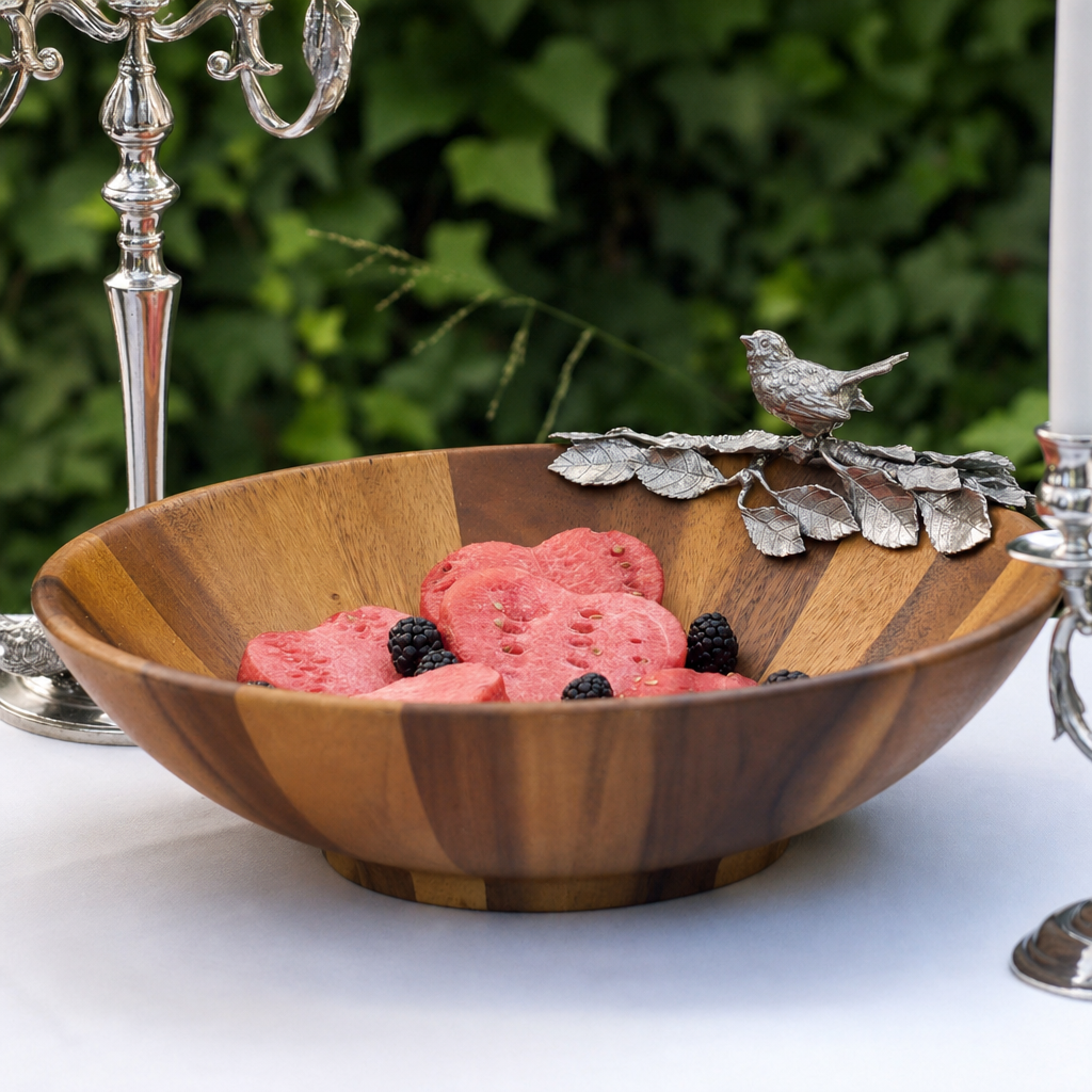 Song Bird Salad Serving Bowl 8