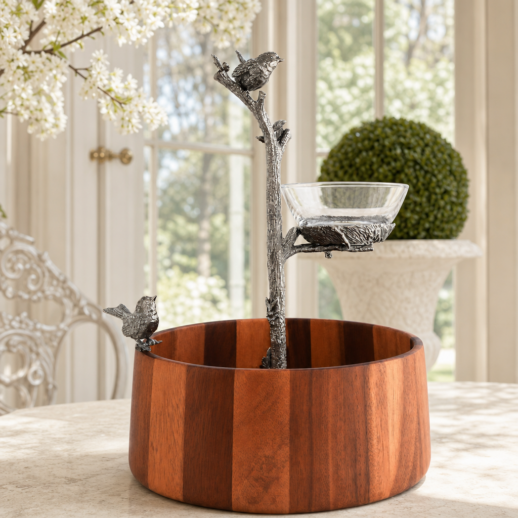 Song Birds Nesting Dip Bowl 1