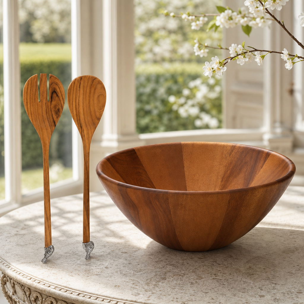 Song Bird Salad Bowl Set 4