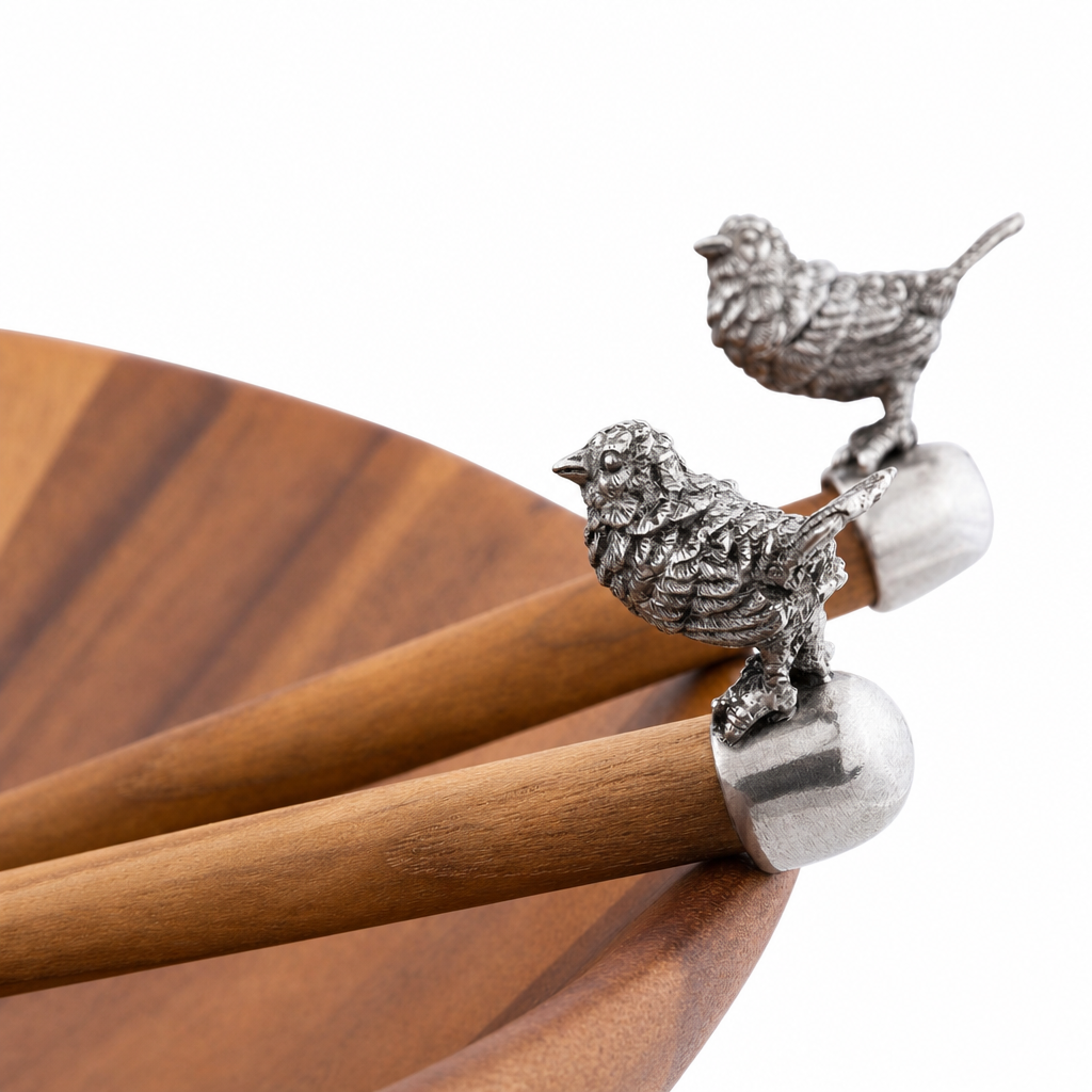 Song Bird Salad Bowl Set 4
