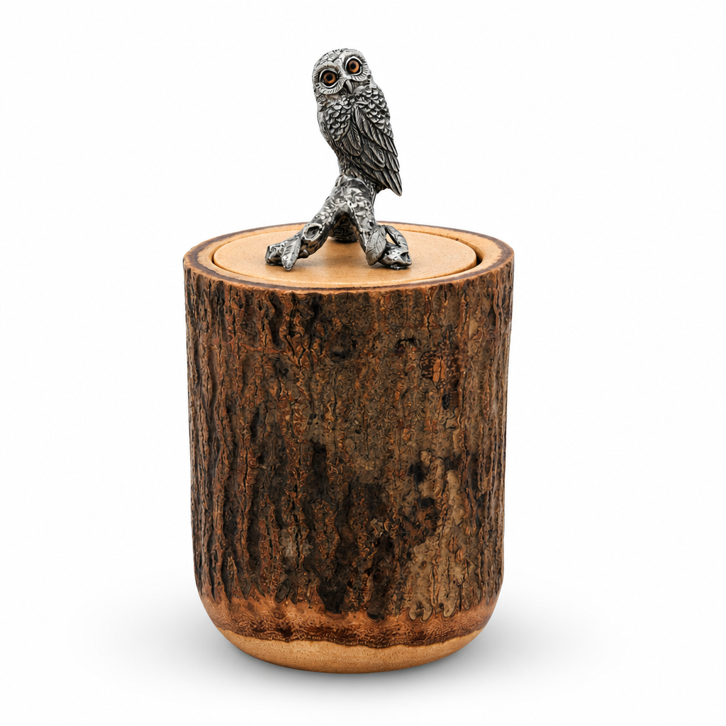 Owl Wood Canister 1