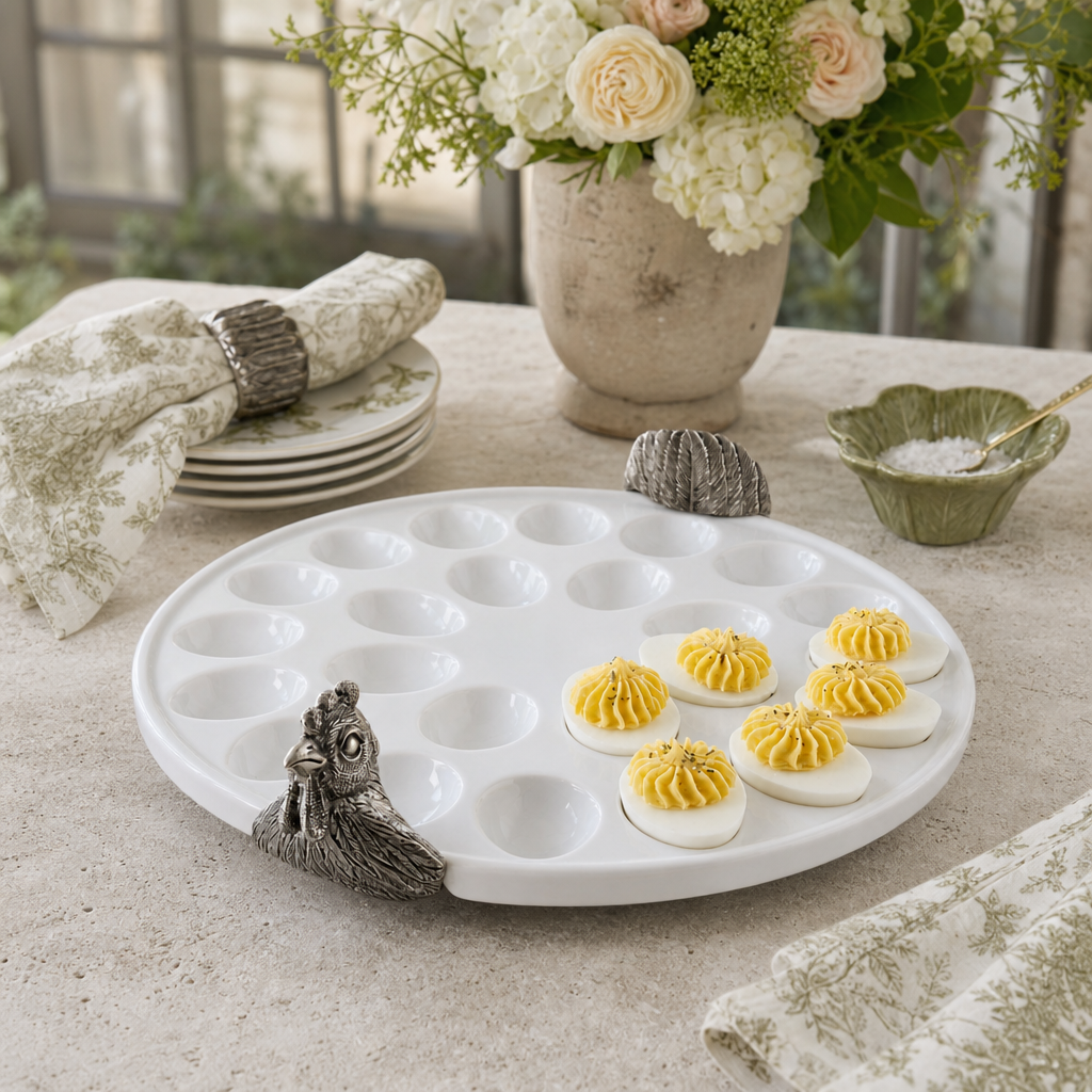 Chicken Deviled Egg Holder 8