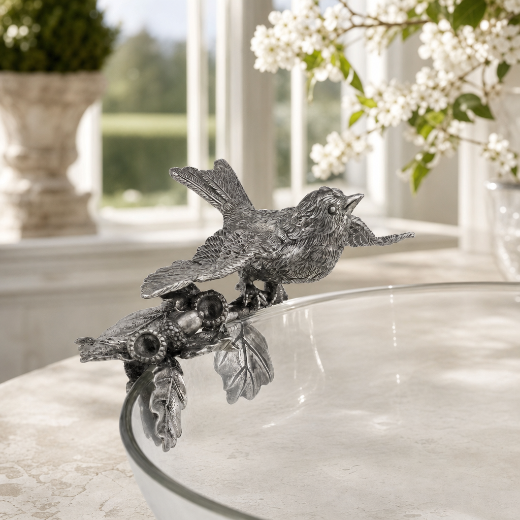 Song Bird Glass Bowl 3