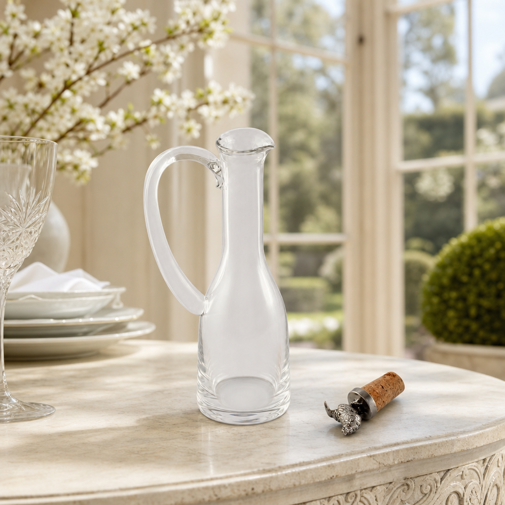 Cruet Bottle with Song Bird Cork Stopper 3
