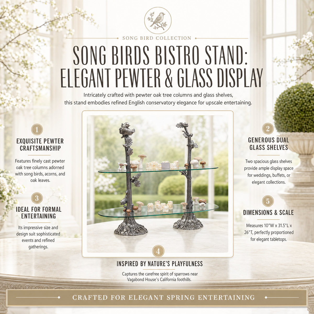 Song Birds Bistro Stand 4