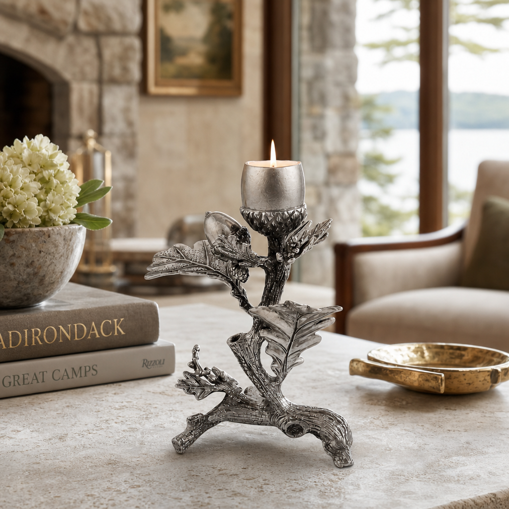 Acorn Single Candlestick 8