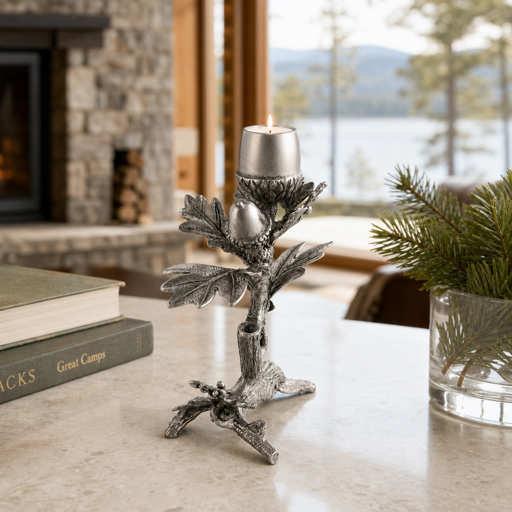 Acorn Single Candlestick 9