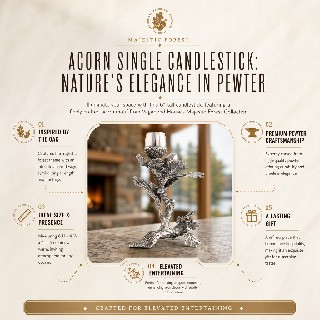 Acorn Single Candlestick 11