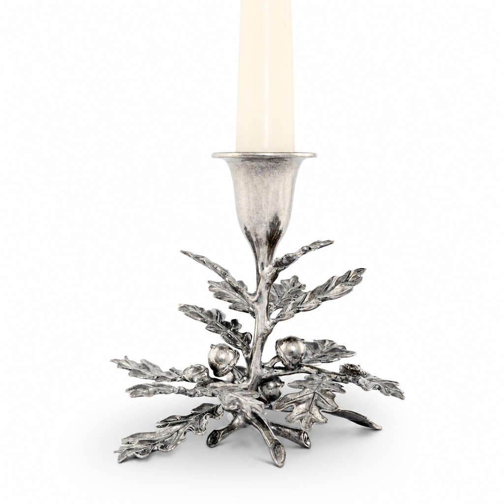 Oak Leaf Candlestick - 1 Taper 1