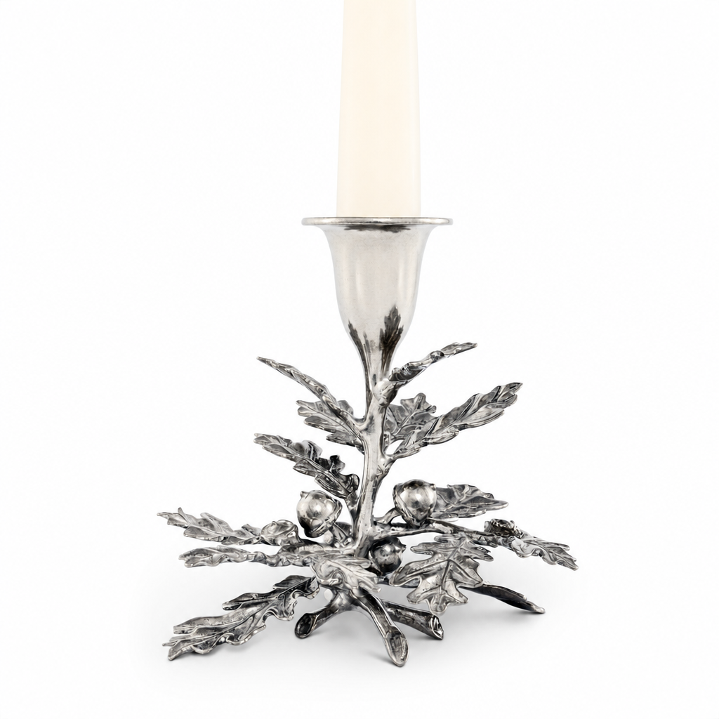 Oak Leaf Candlestick - 1 Taper 1