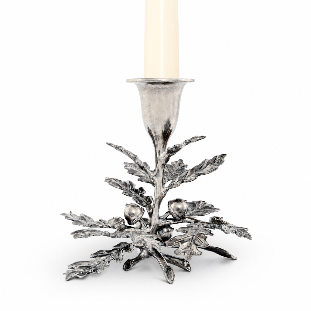 Oak Leaf Candlestick - 1 Taper 1