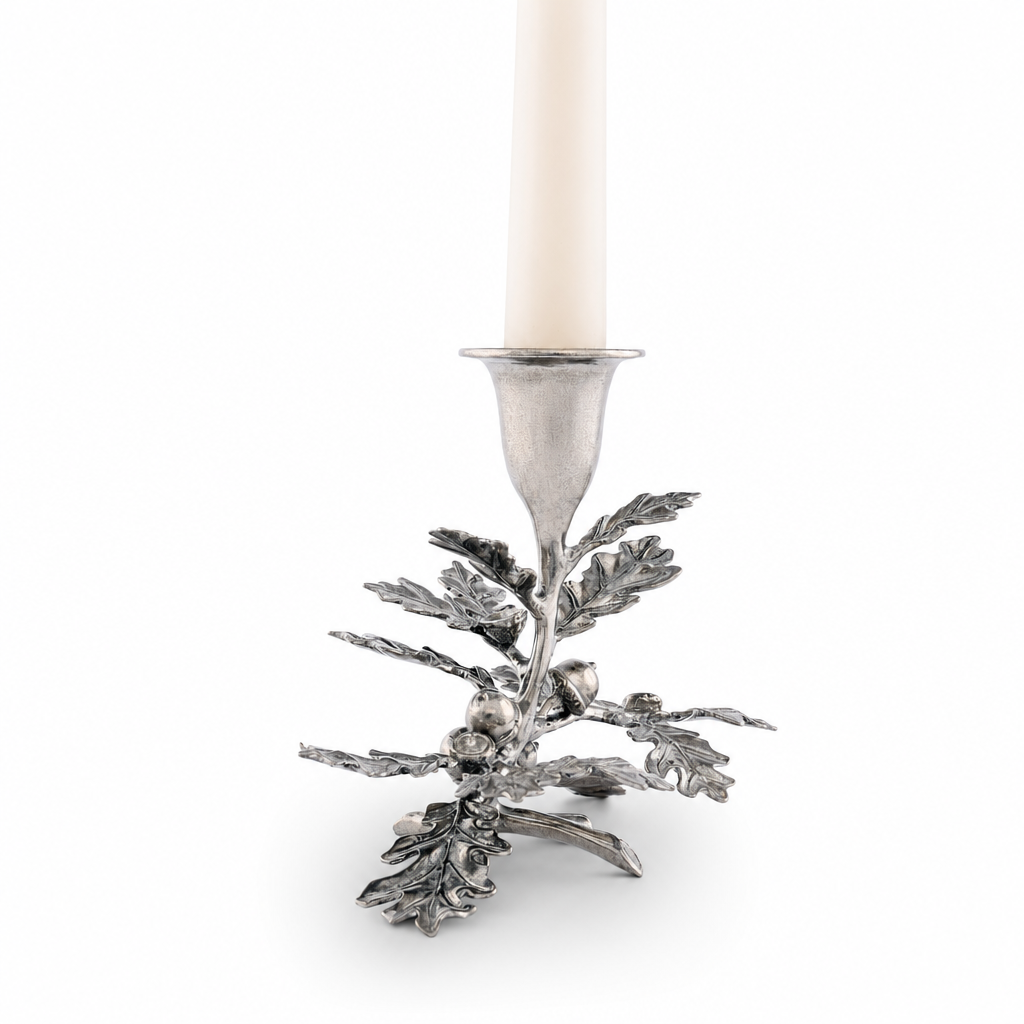 Oak Leaf Candlestick - 1 Taper 10