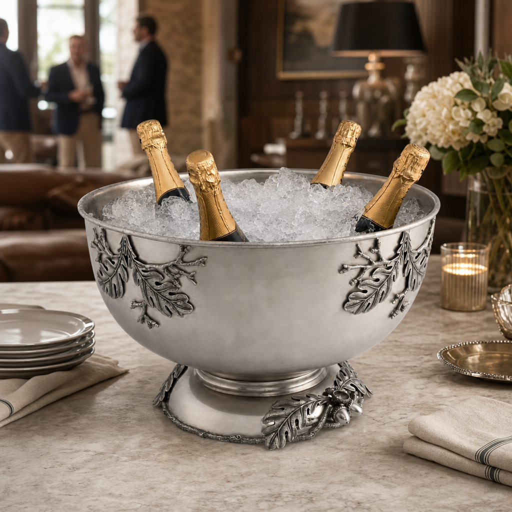 Charter Oak Ice Tub Punch Bowl 6