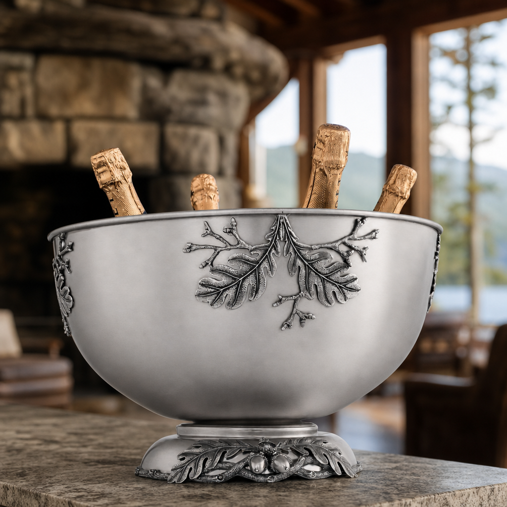 Charter Oak Ice Tub Punch Bowl 1
