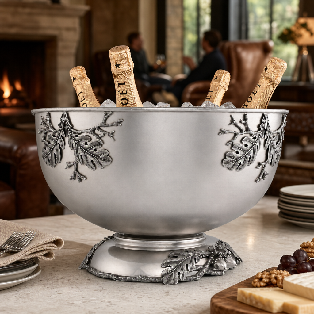 Charter Oak Ice Tub Punch Bowl 7