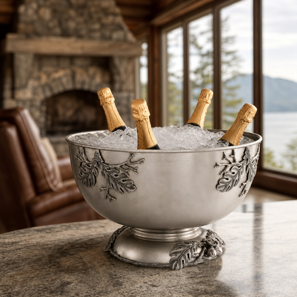Charter Oak Ice Tub Punch Bowl 3