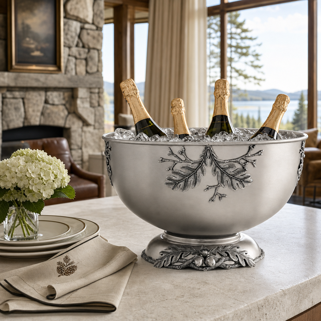 Charter Oak Ice Tub Punch Bowl 5