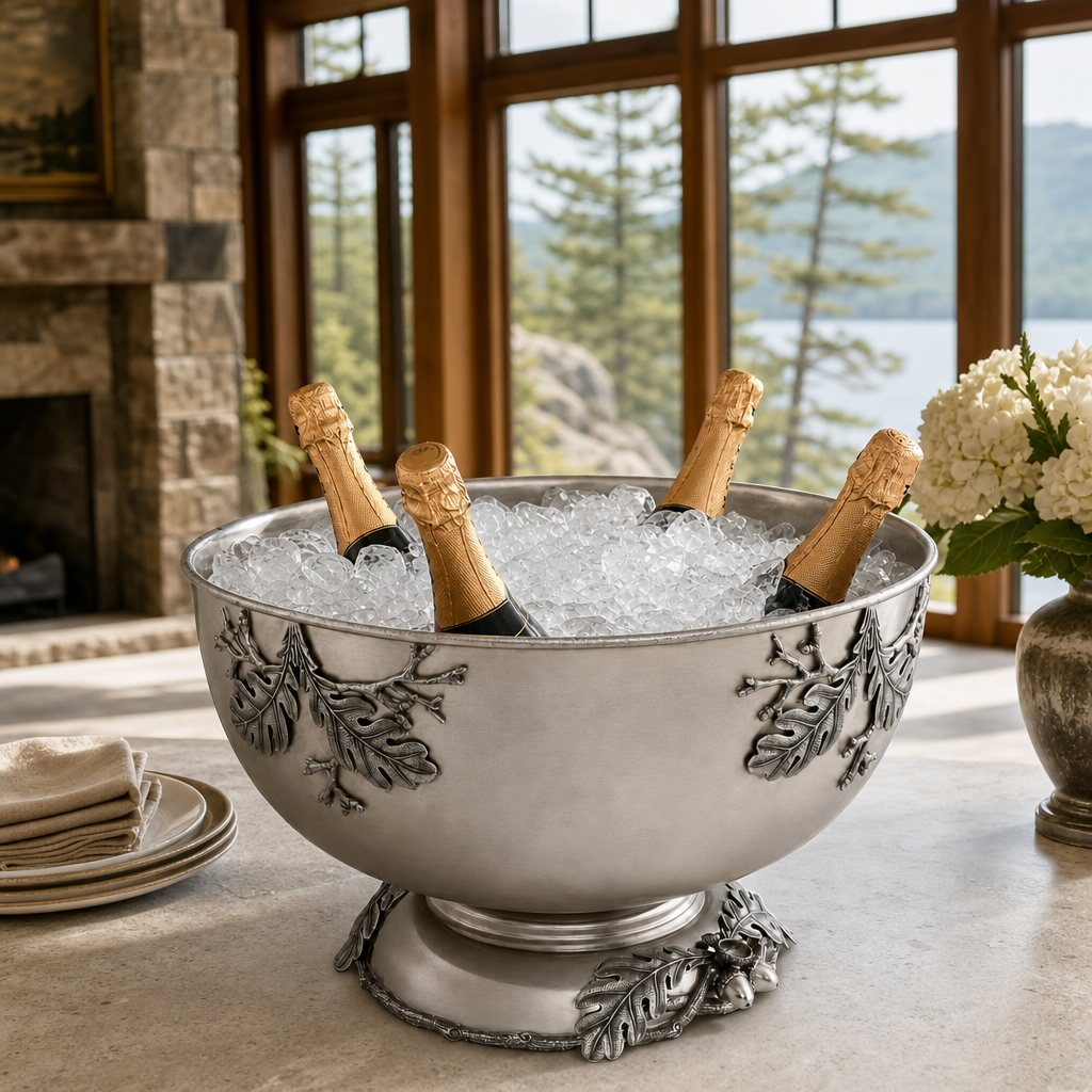 Charter Oak Ice Tub Punch Bowl 6
