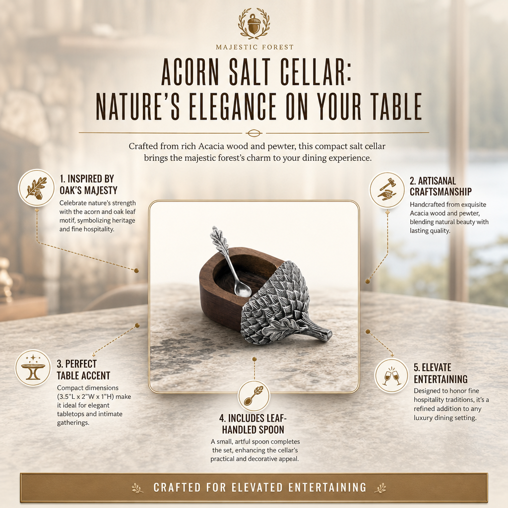 Acorn Salt Cellar 11