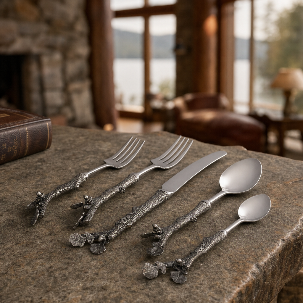 Acorn Flatware Set 2
