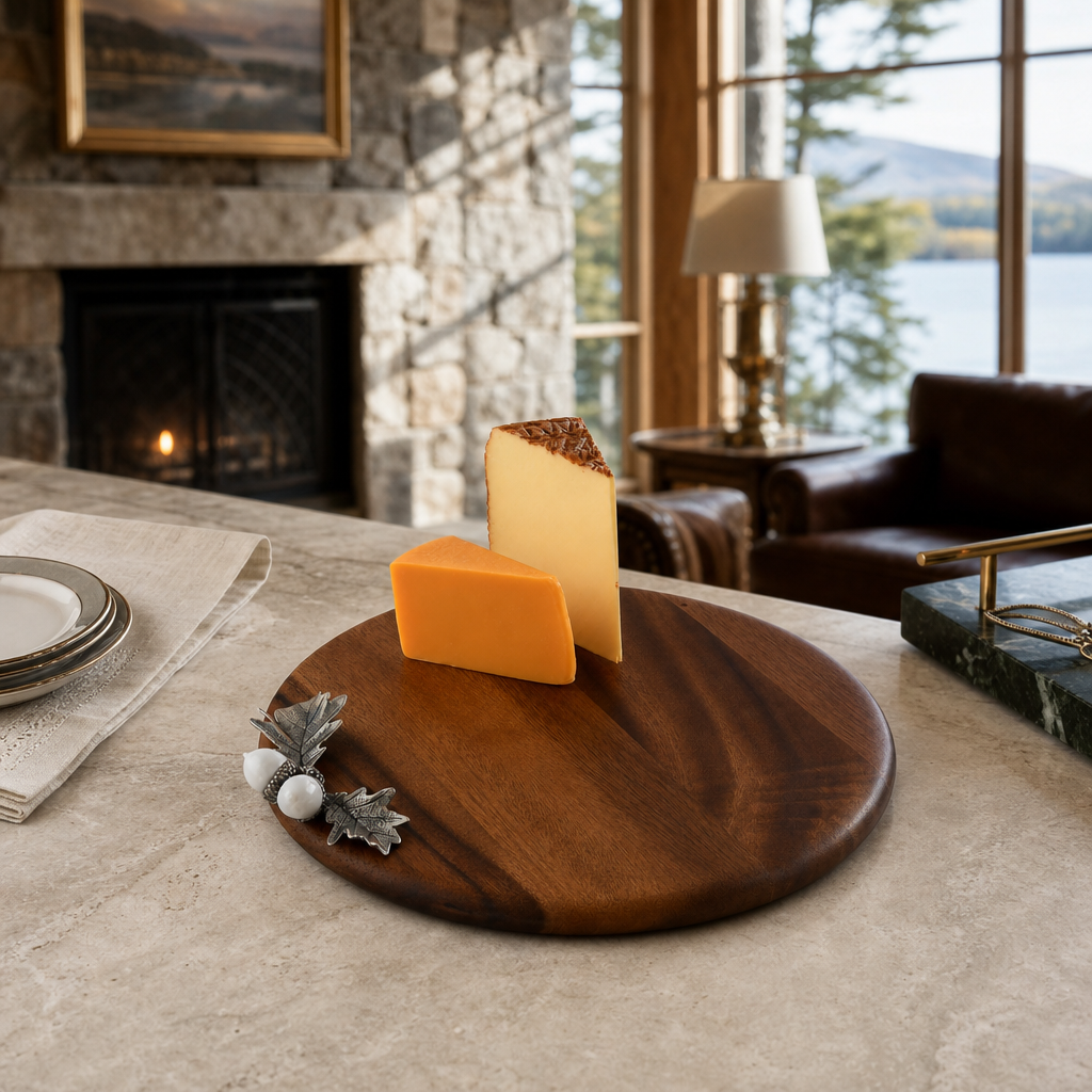 Cheese Board - Porcelain Acorn Oak 8