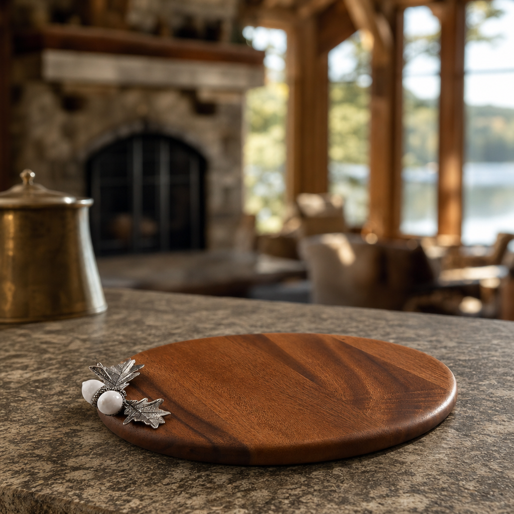 Cheese Board - Porcelain Acorn Oak 4