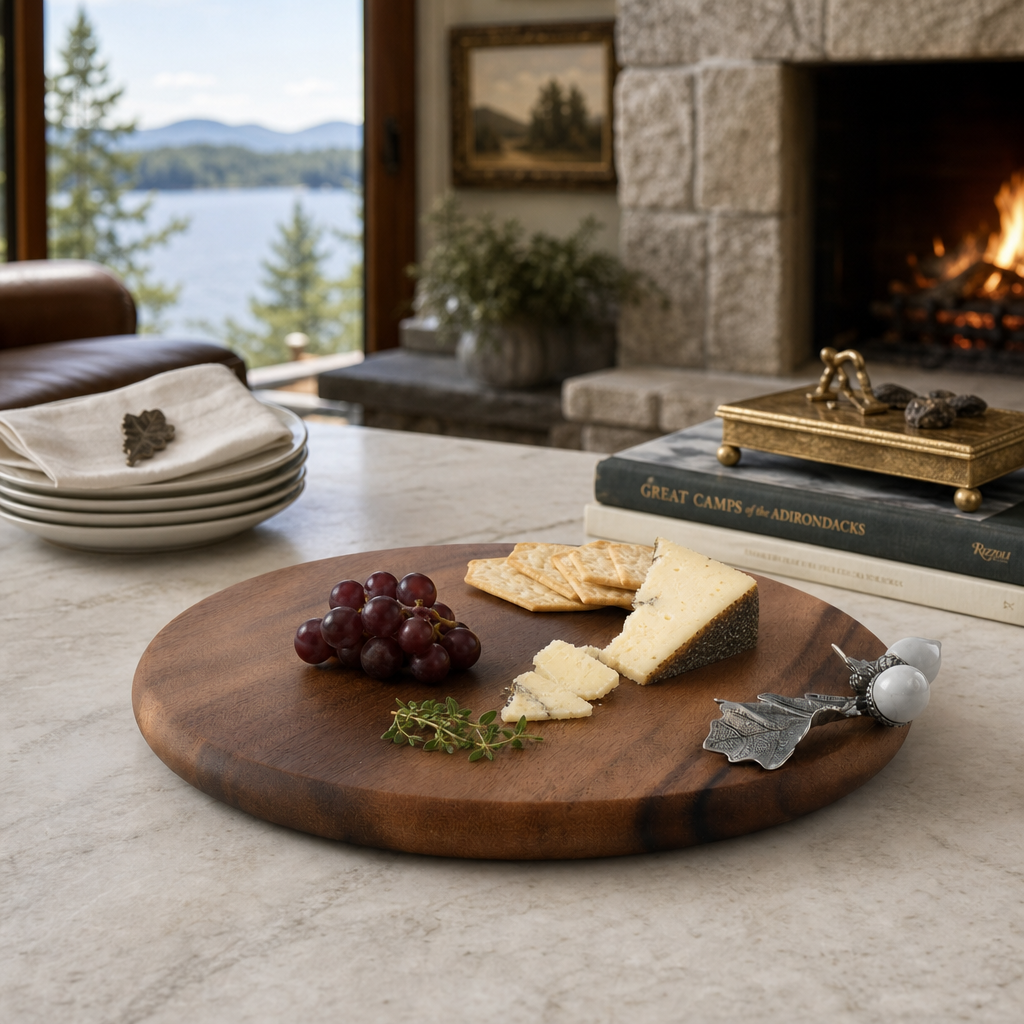 Cheese Board - Porcelain Acorn Oak 9