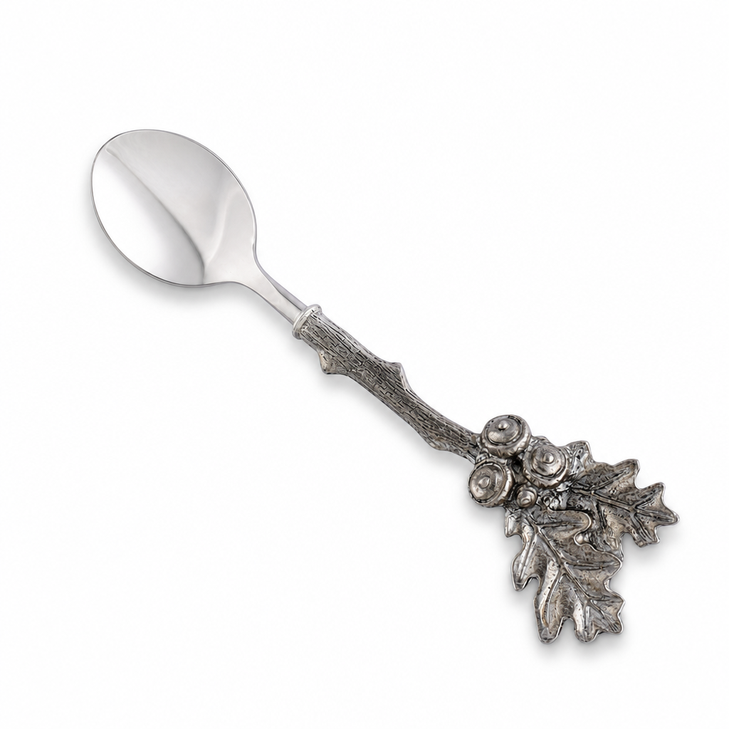 Acorn &amp; Oak Leaf Jam Spoon 10