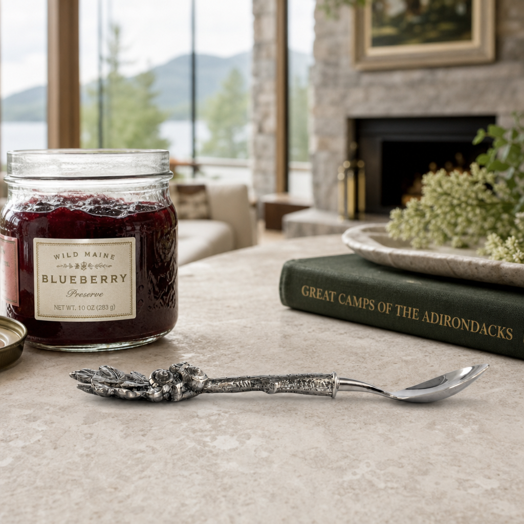 Acorn & Oak Leaf Jam Spoon 8