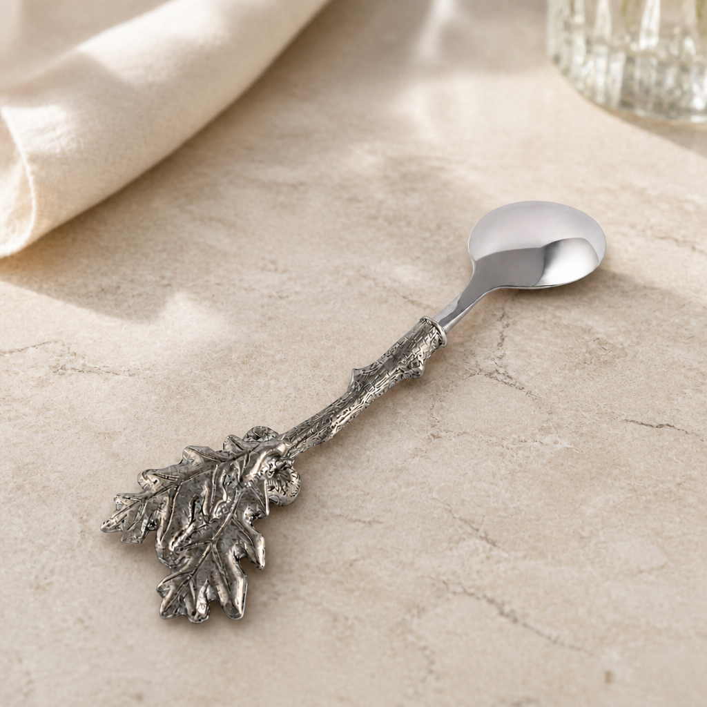Acorn &amp; Oak Leaf Jam Spoon 5