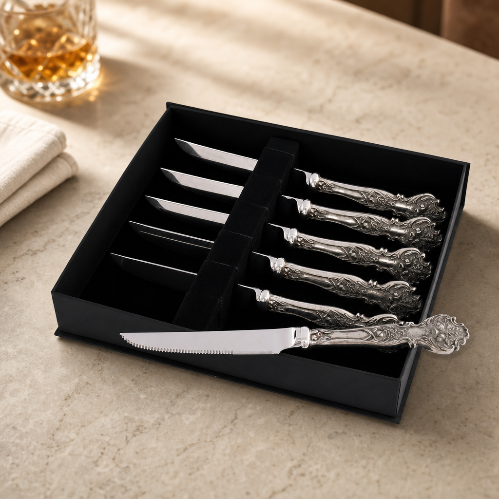 Mighty Oak Steak Knife Set 2