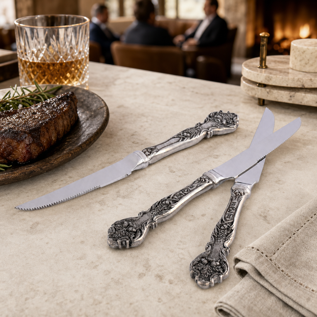 Mighty Oak Steak Knife Set 8