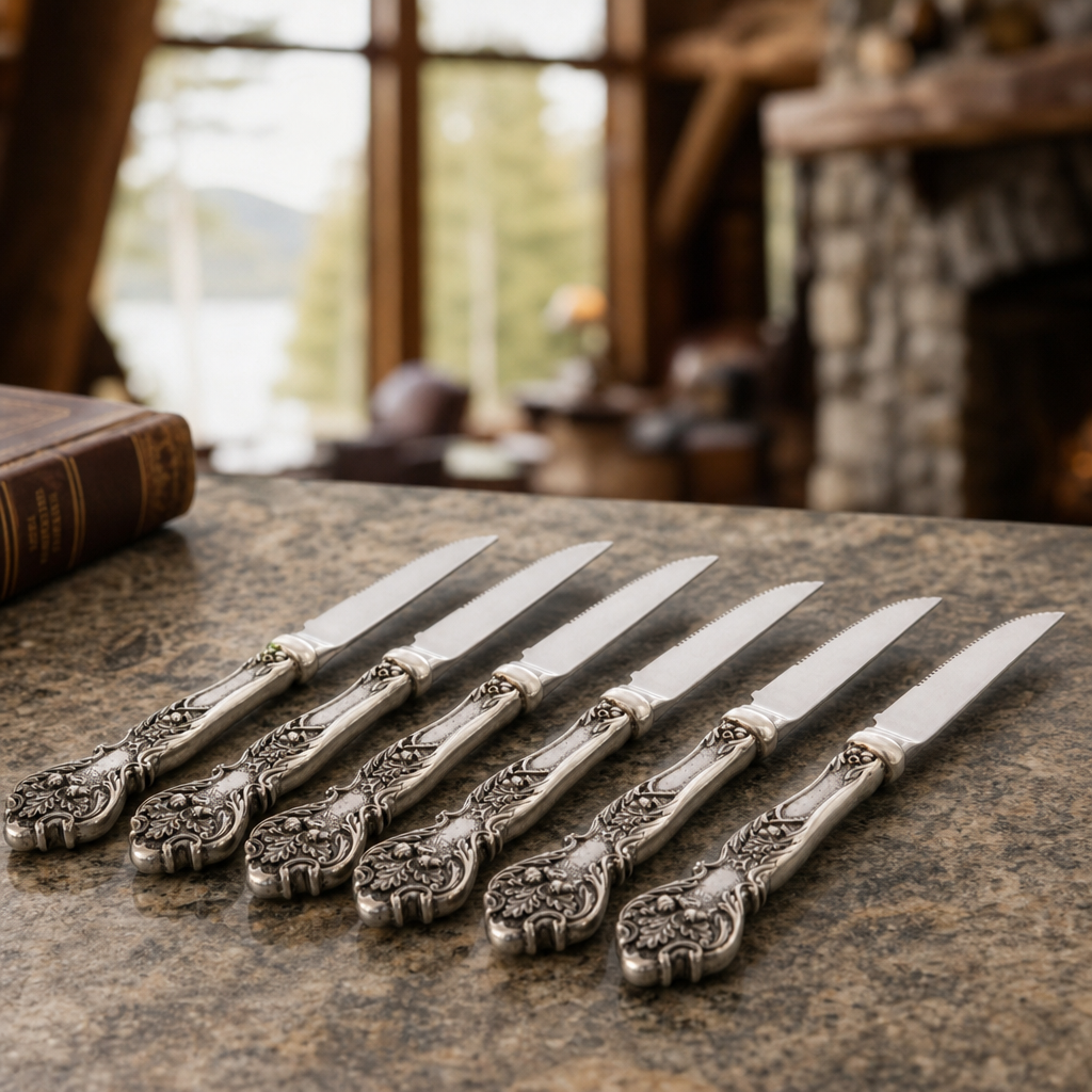 Mighty Oak Steak Knife Set 3