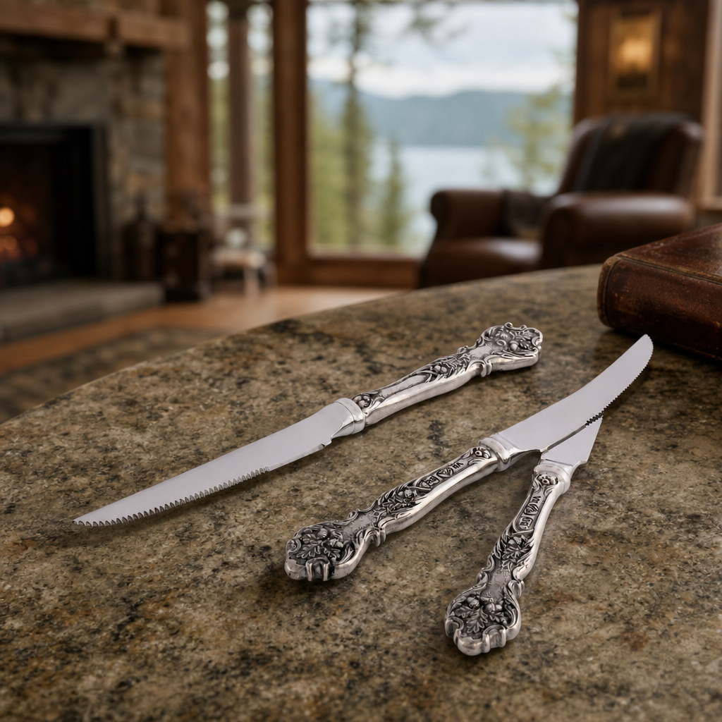 Mighty Oak Steak Knife Set 4