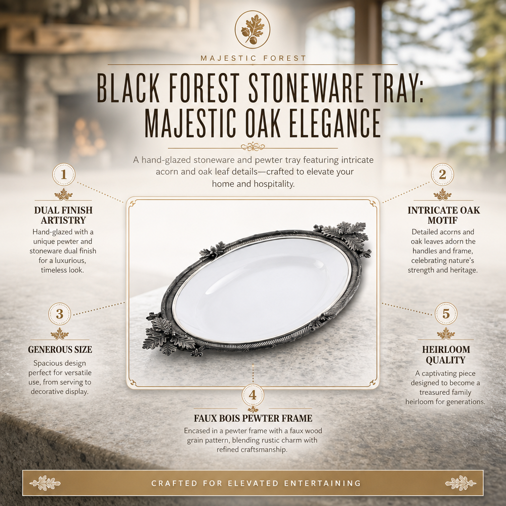 Black Forest Stoneware Tray 11
