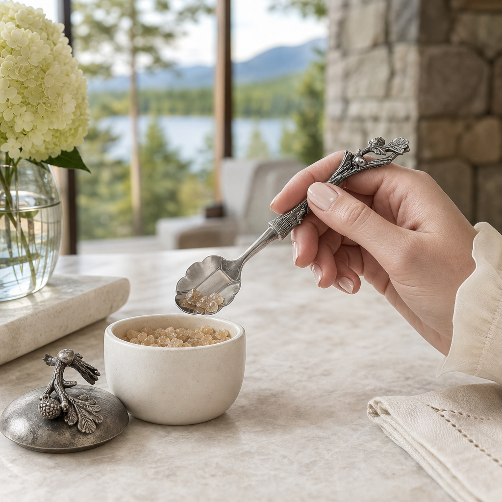 Acorn Sugar Spoon 3
